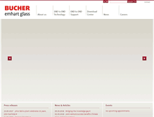 Tablet Screenshot of bucheremhartglass.com